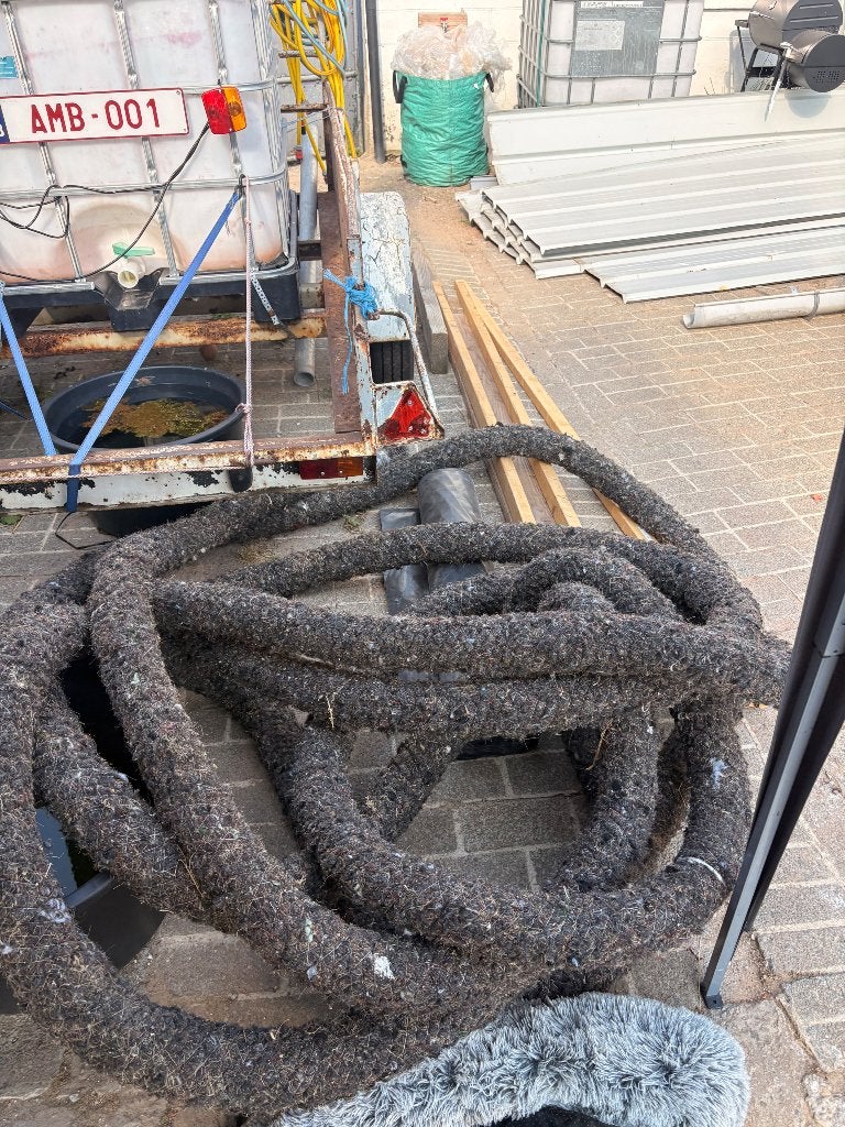 Drainagebuis, Ophalen, Nieuw