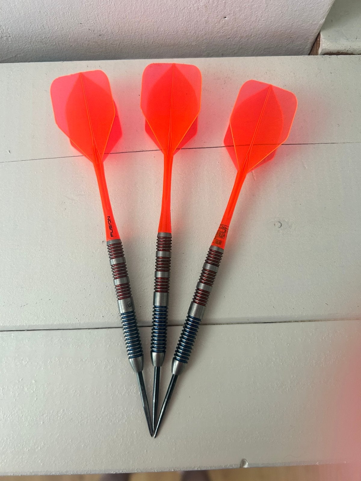 Winmau Wildcats 24gr- 90%, Ophalen, Zo goed als nieuw