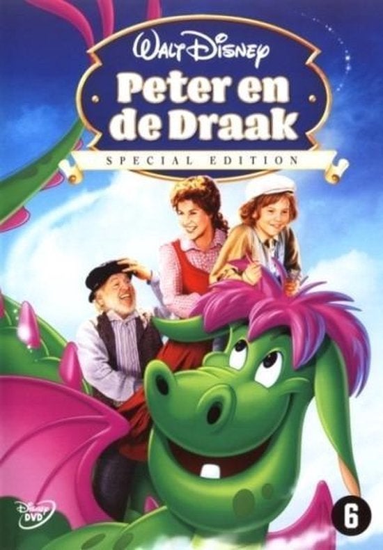 Disney dvd - Peter en de draak ( gouden rugnummer 26 ), Ophalen of Verzenden, Avontuur, Bonusmateriaal