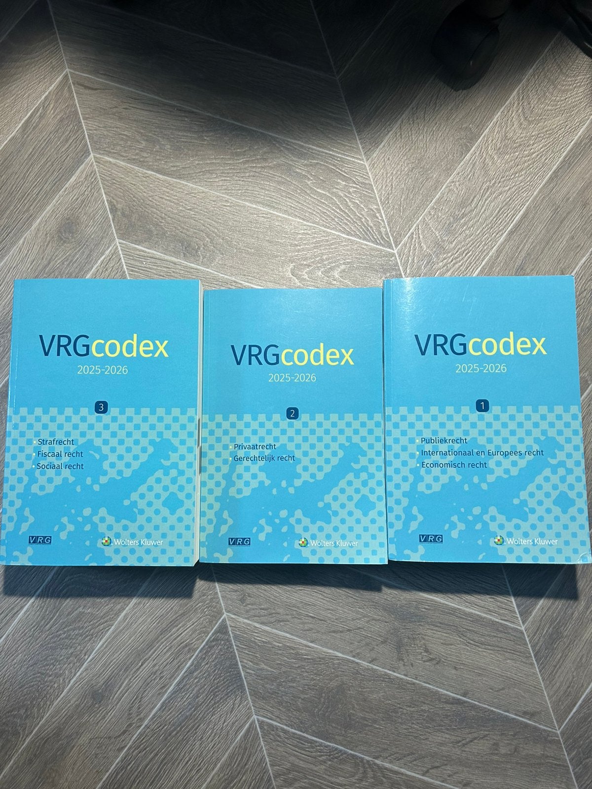 VRG codex, Boeken, Ophalen, Zo goed als nieuw