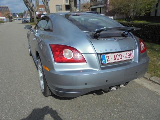 Mercedes chrisler 320,automaat,zeer schone staat,leder-, Auto's, Automaat, Achterwielaandrijving, Leder, Zilver of Grijs