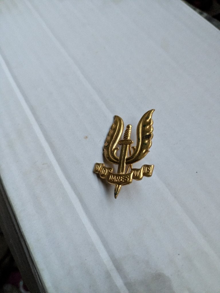 1 Para oud model, Verzamelen, Ophalen of Verzenden, Landmacht, Embleem of Badge