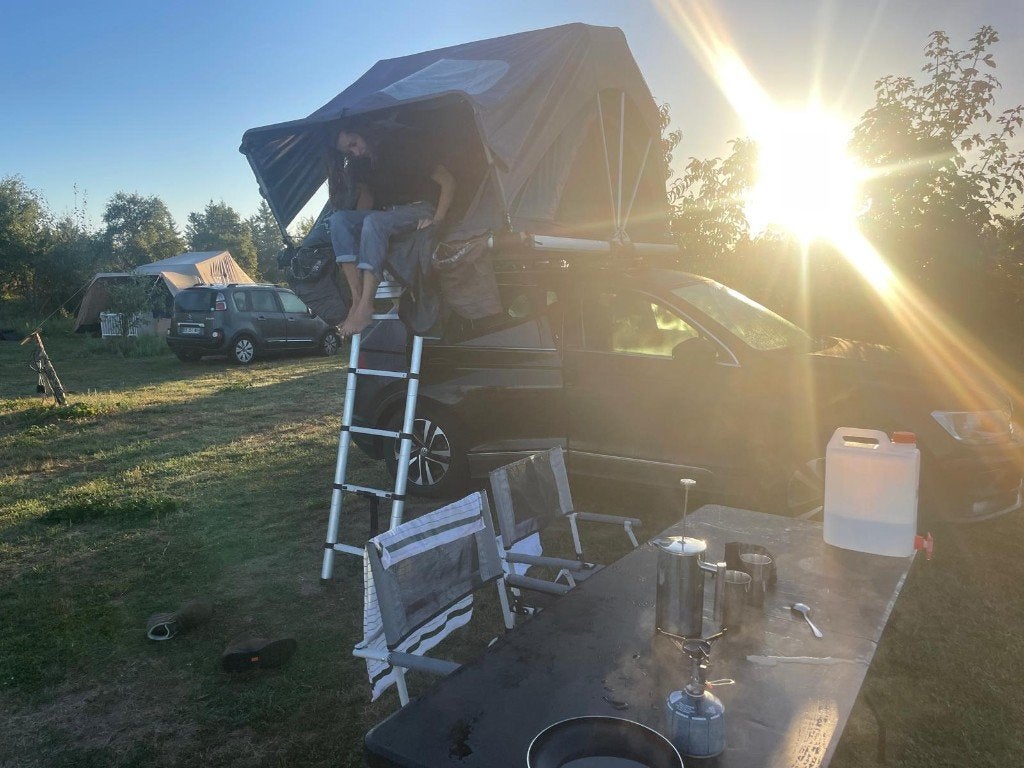 Sheepie Yuna 160 daktent — 5 jaar oud, perfecte staat, Caravans en Kamperen, Ophalen, Zo goed als nieuw, Tot en met 2