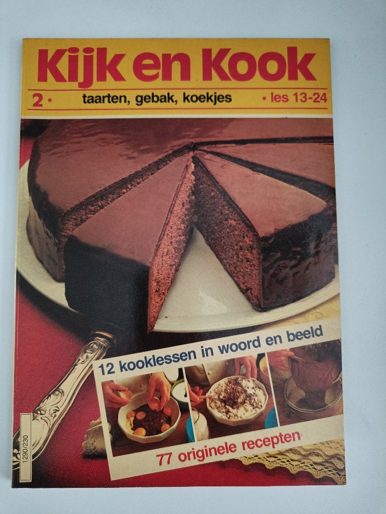 bakboek: kijk en kook, Ophalen of Verzenden, Zo goed als nieuw, Nederland en België, Taart, Gebak en Desserts