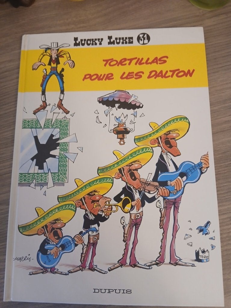 BD Lucky Luke – Tortillas pour les Dalton, Ophalen, Gelezen