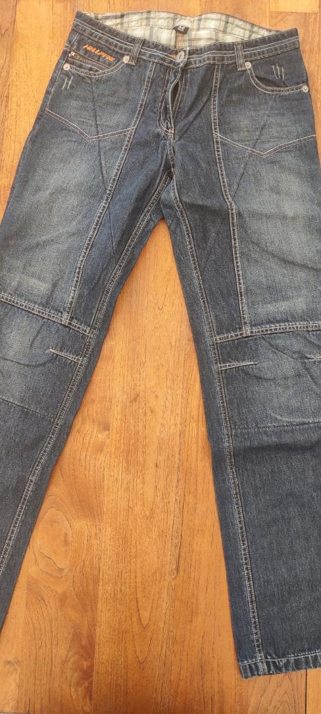 Motorjeans dames, Motoren, Hellfire, Ophalen of Verzenden, Dames, Broek | textiel