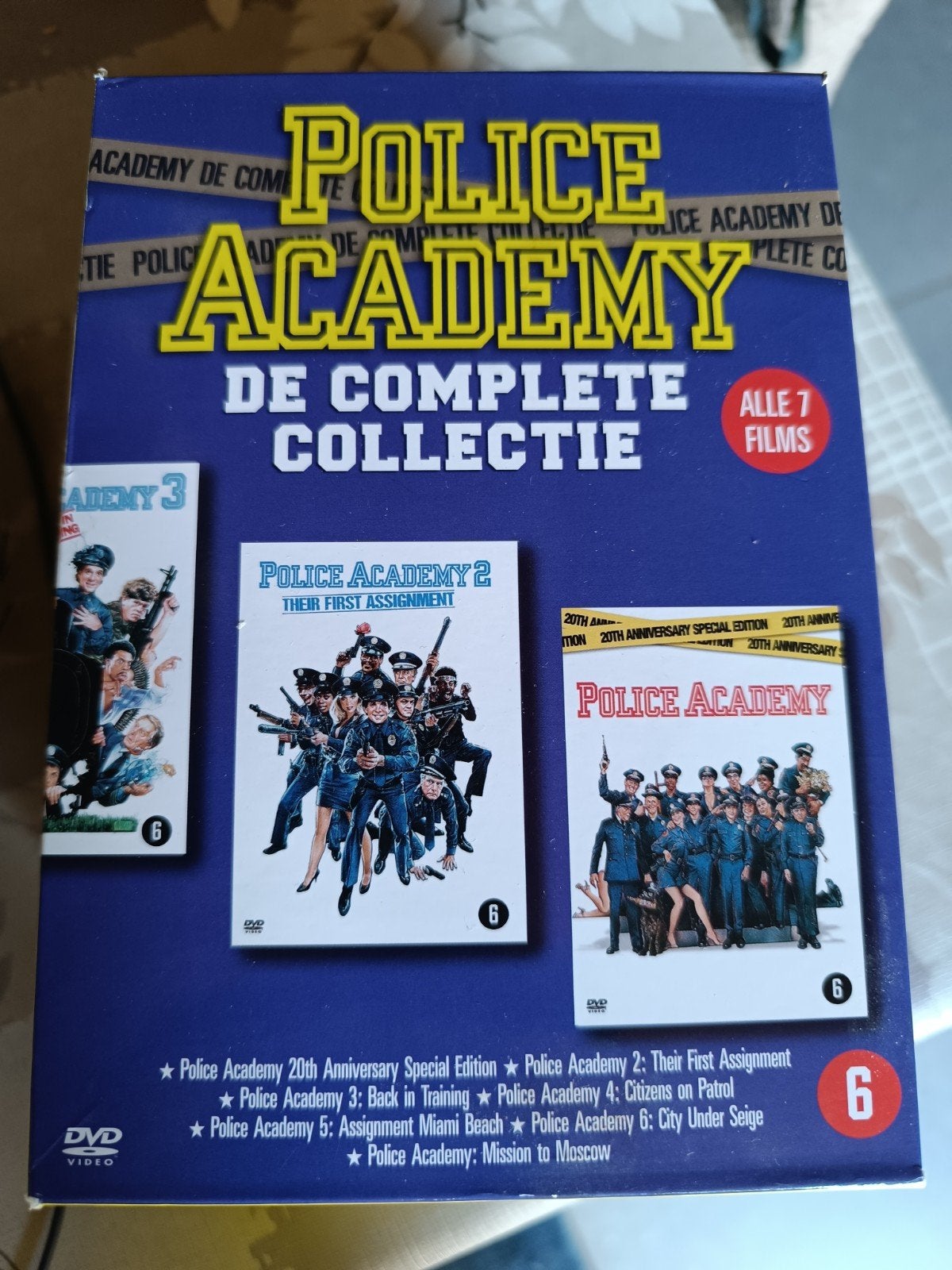 Police Academy : De complete collectie 7 dvd (sealed), Cd's en Dvd's, Ophalen of Verzenden, Nederlands, Nederlands