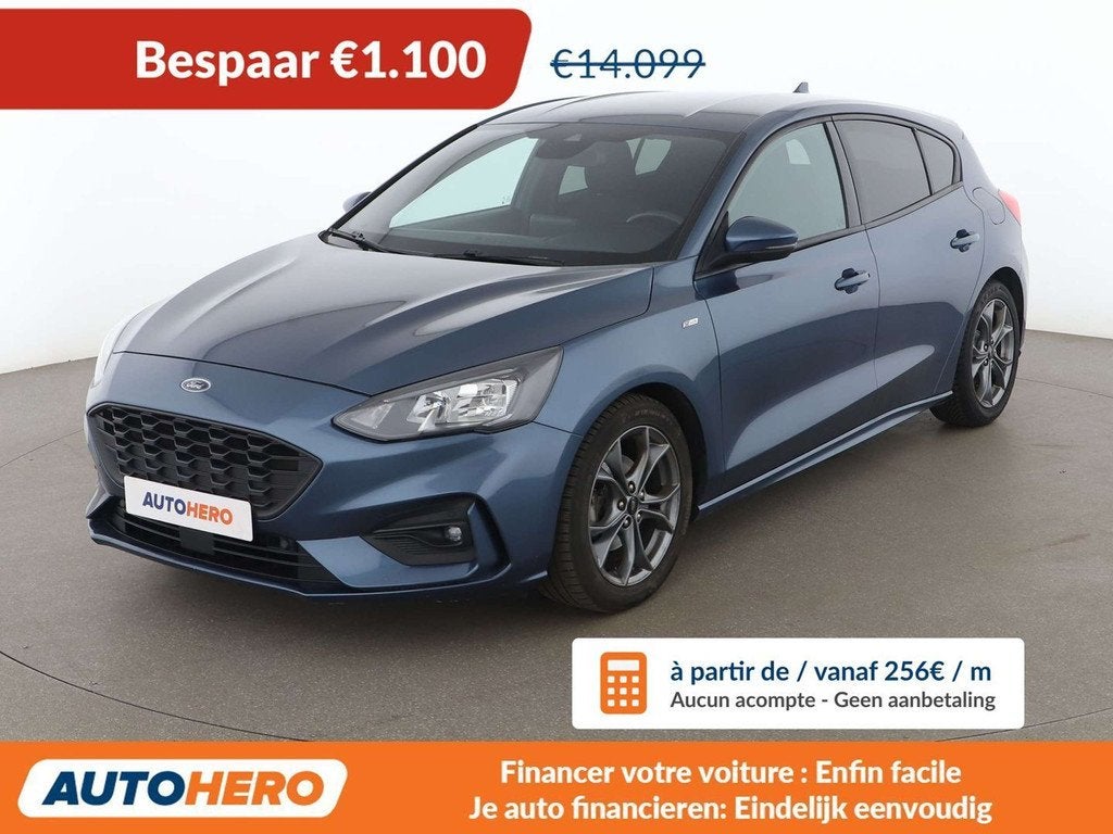 Ford Focus 1.5 TDCi EcoBlue ST-Line (bj 2020), Auto's, Stof, Gebruikt, https://public.car-pass.be/vhr/4623215f-3c03-4130-bc12-9597e7b70872
