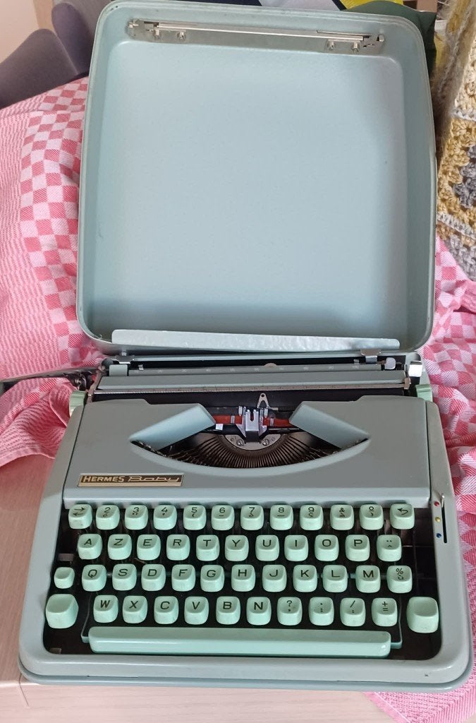 Hermes Baby typewriter 1966, Divers, Enlèvement, Utilisé
