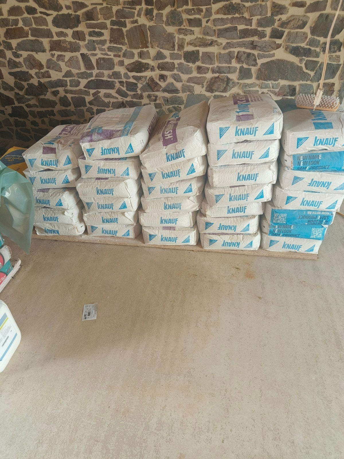 Knauf, Ophalen, Nieuw