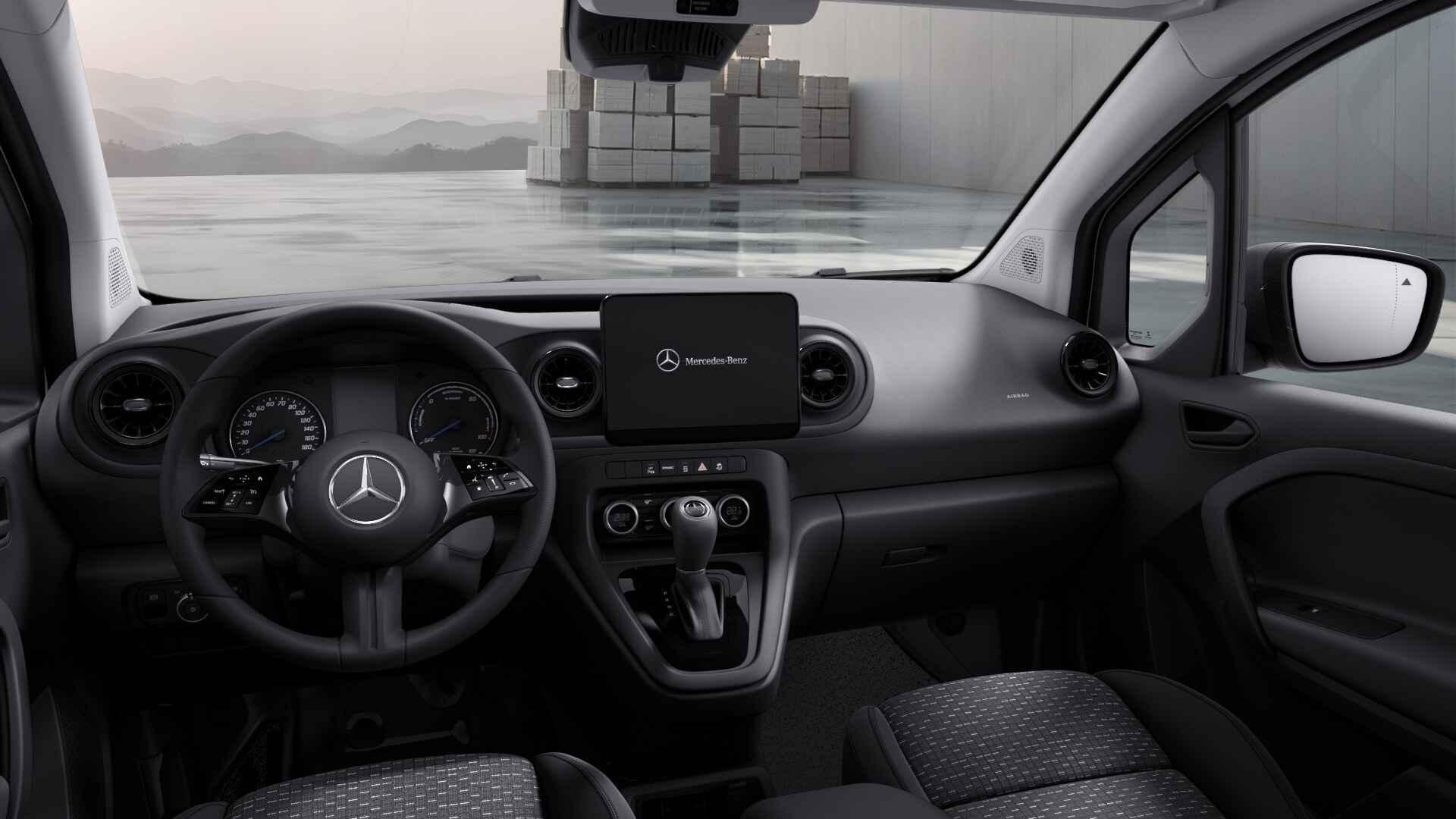 Mercedes-Benz eCitan 112 Pro L1 Business Solution 51 kWh, Autos, Argent ou Gris, 4 portes, Entreprise, 2 places