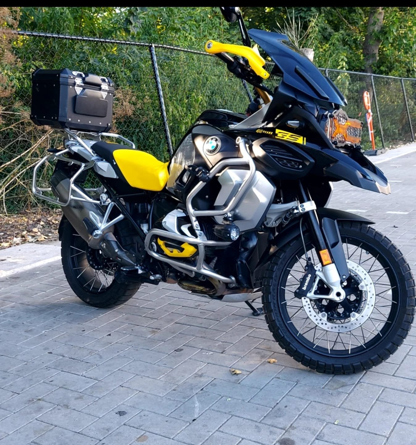 Bmw R1250 Gs Adventure Triple noire '23, Permis Moto A, Occasion, Plus de 35 kW, 1250 cm³