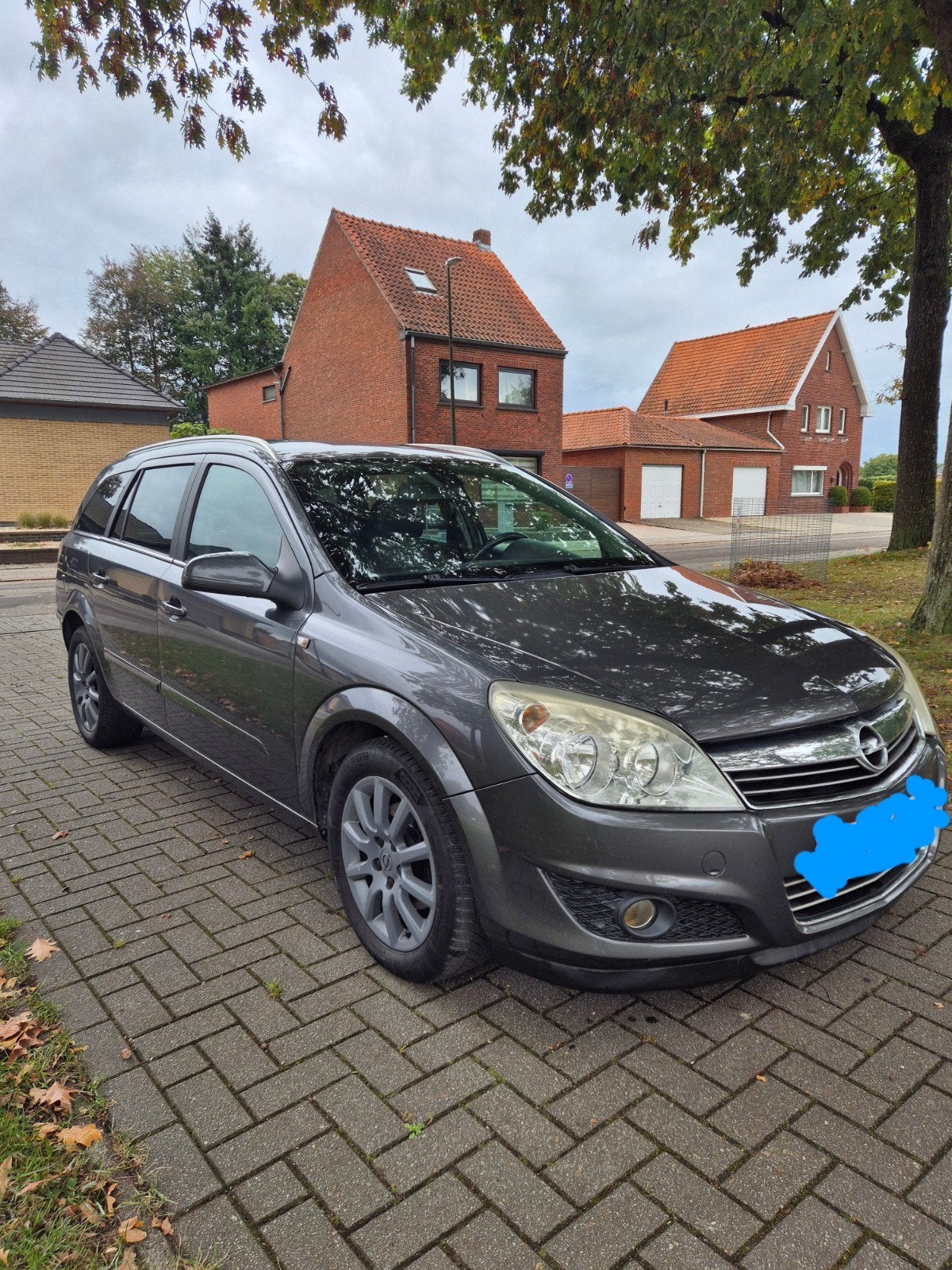 Opel Astra ECO FLEX Bj 2009 81.00 KW, Auto's, Voorwielaandrijving, Zwart, Leder, 5 deurs