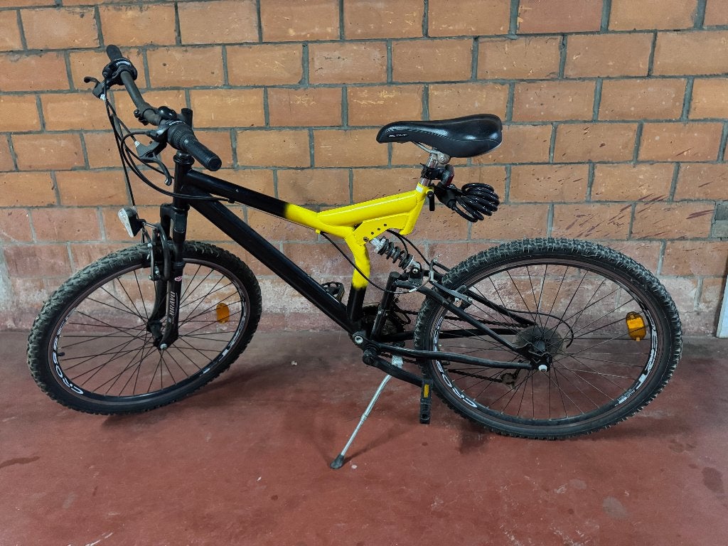 mountain bike, Vélos & Vélomoteurs, VTT tout suspendu, Enlèvement, Utilisé, Frein sur jante
