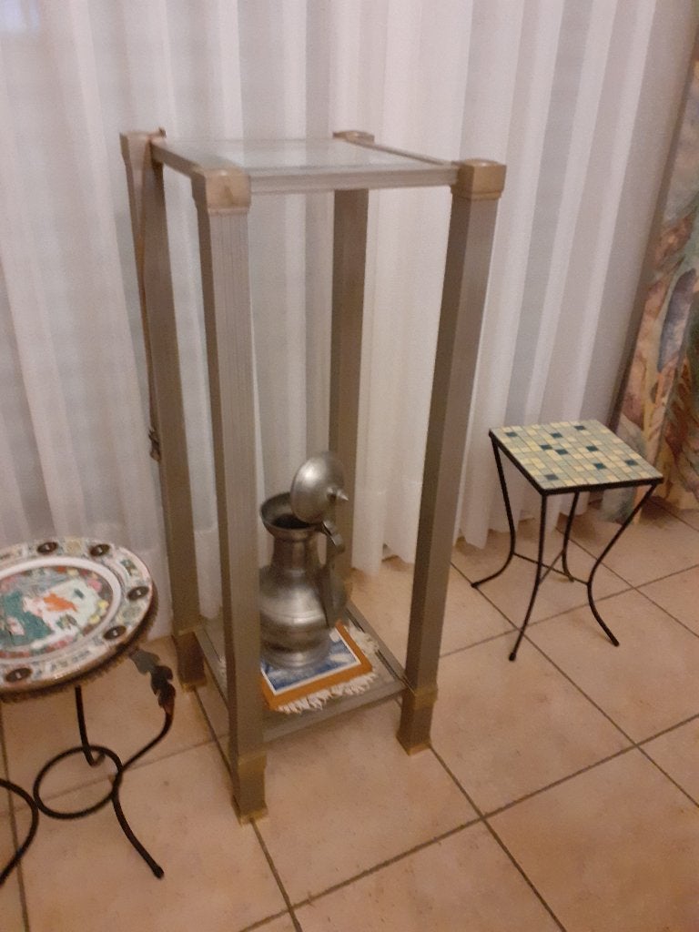 Moderne pied de stalle in inox ( RVS ), Enlèvement