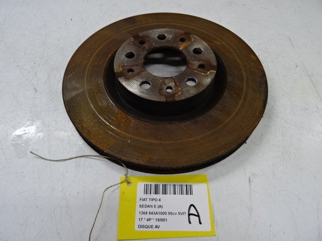 FREIN DISQUE AVANT Fiat Tipo (356S) (01-2015/10-2020), Utilisé, Fiat