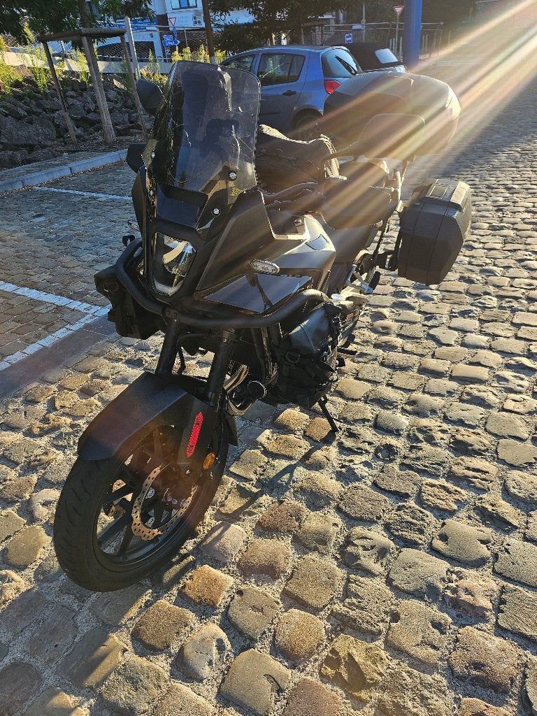 Honda Nx500 full black bien équipée voyages!!!, Occasion, ABS, Particulier, 471 cm³