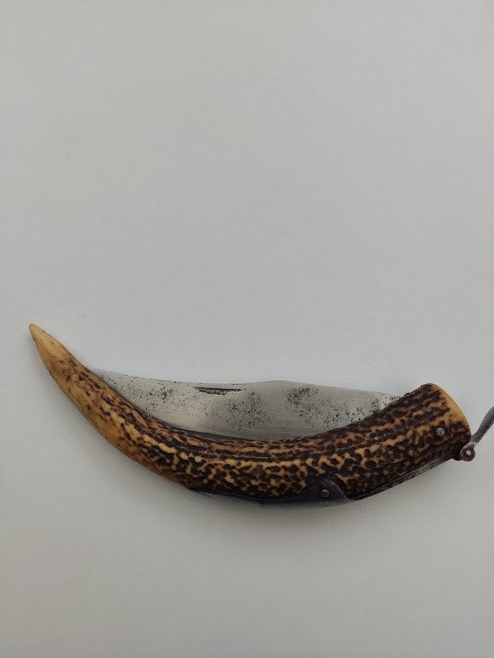 Ancien couteau de chasse, Collections, Enlèvement, Autres, Couteau ou Poignard