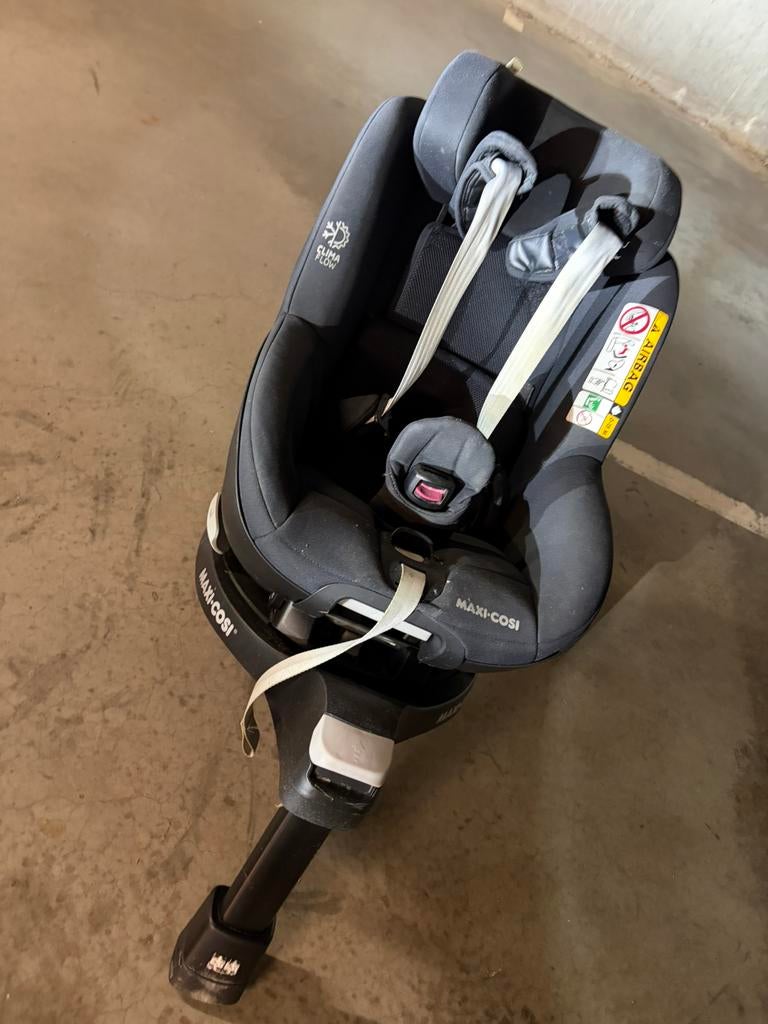 Maxi cosi Pearl 360 iso fix. Zwart, Ophalen, 0 t/m 18 kg, Zo goed als nieuw, Isofix