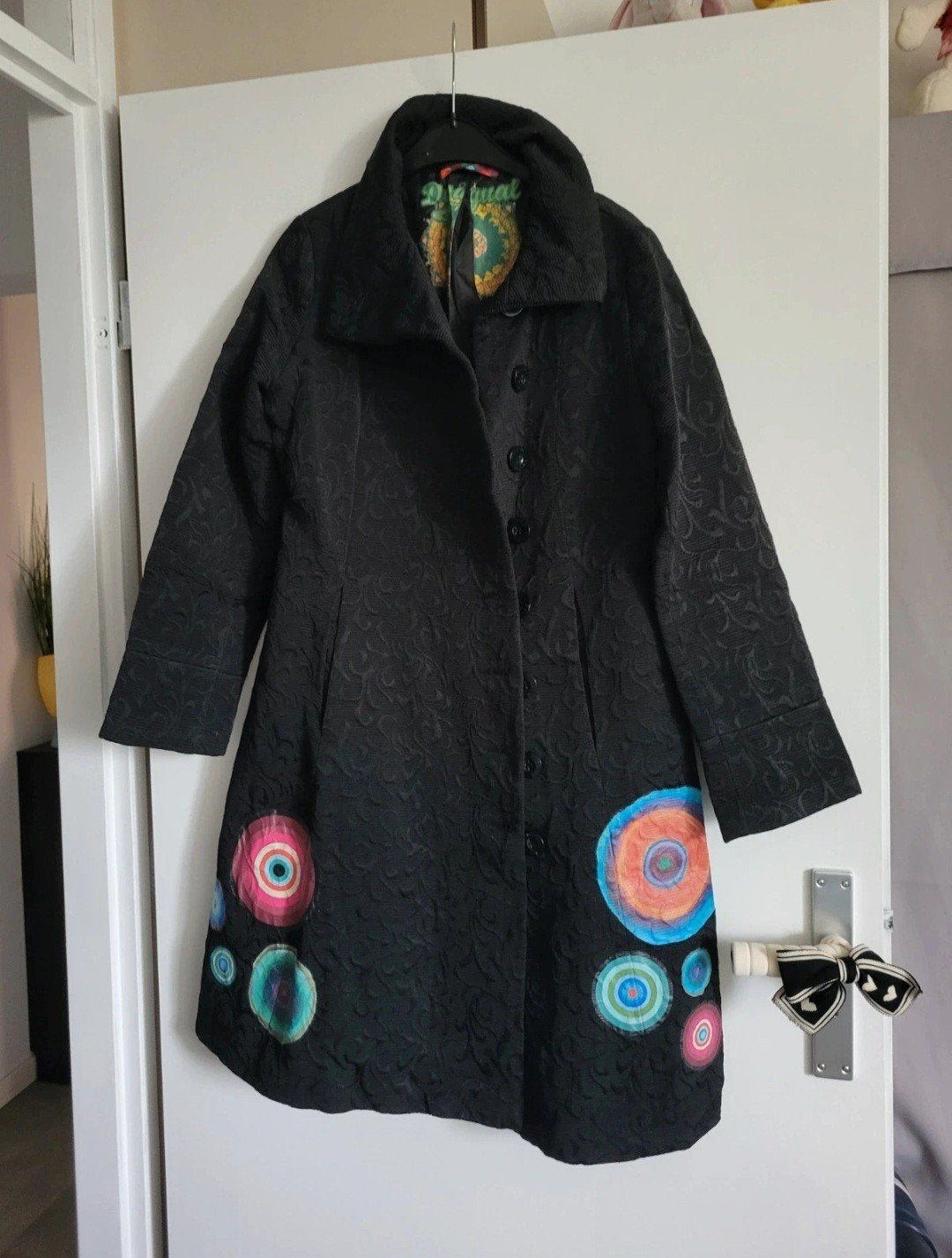 Manteau Desigual, Enlèvement ou Envoi, Noir