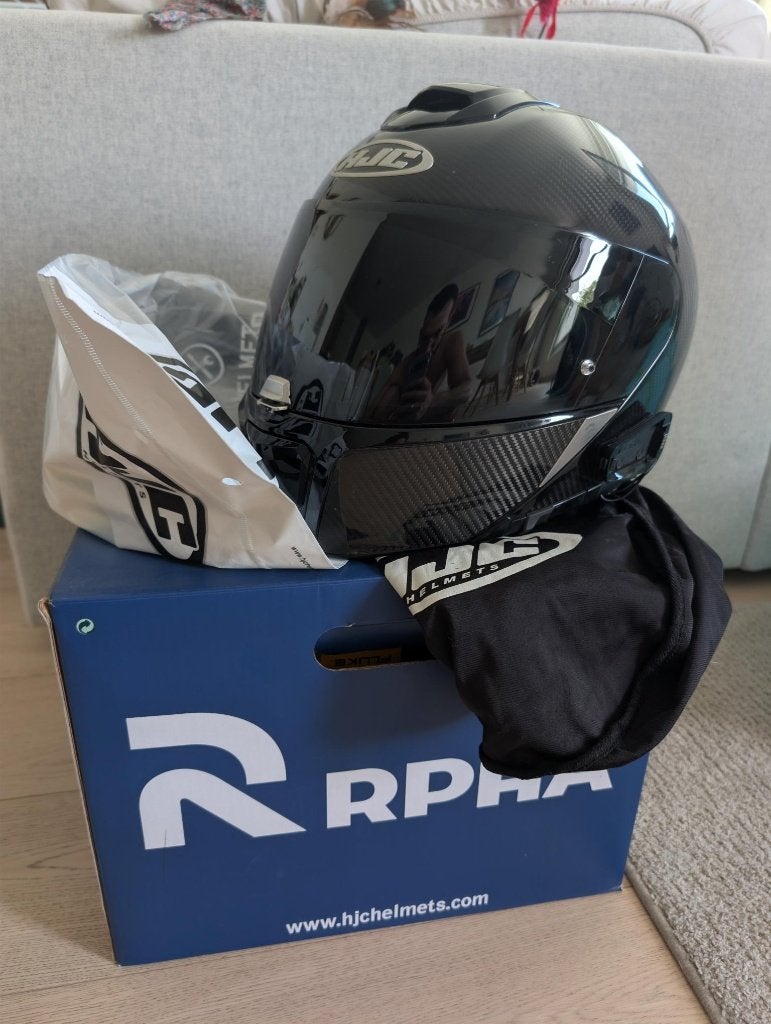 Casque Modulaire HJC RPHA 90S Carbon, Motos, Vêtements | Casques de moto, Seconde main, Enlèvement ou Envoi, Autres types, Hommes
