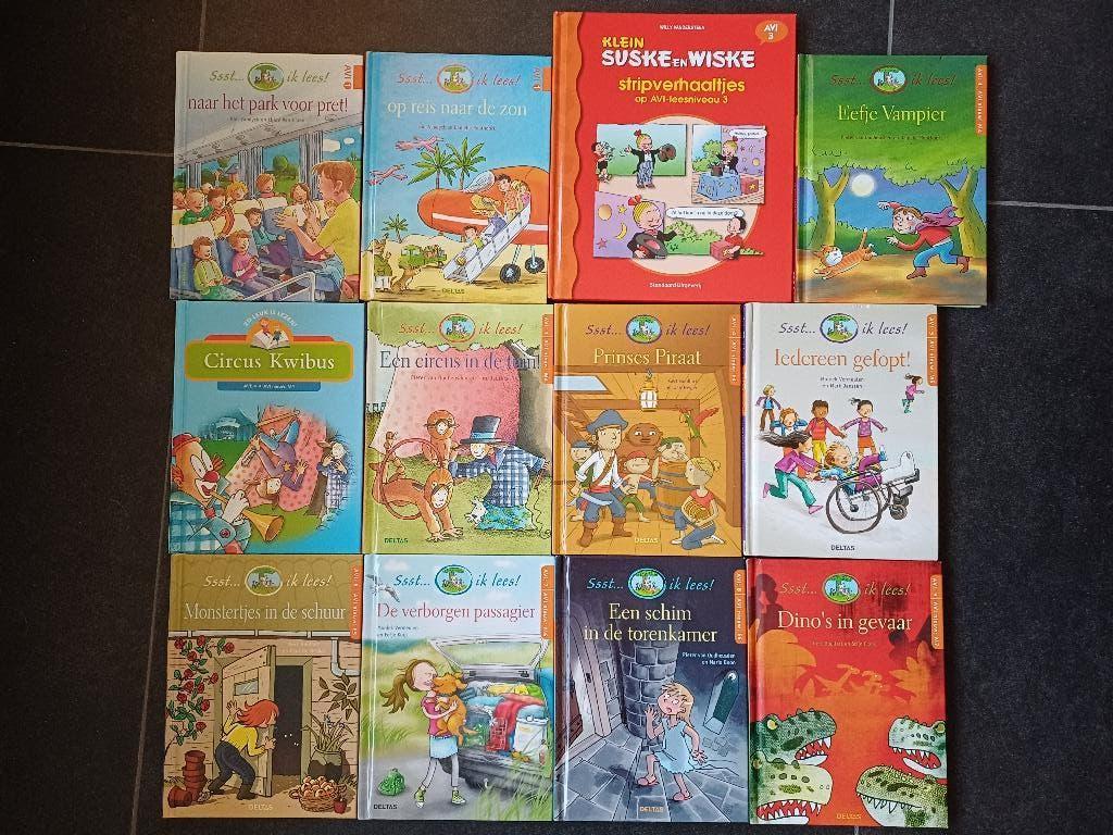 Ruime keuze AVI- Leesboekjes : Van start t/m AVI 9. (Deltas), Ophalen, Gelezen, Deltas, Fictie algemeen