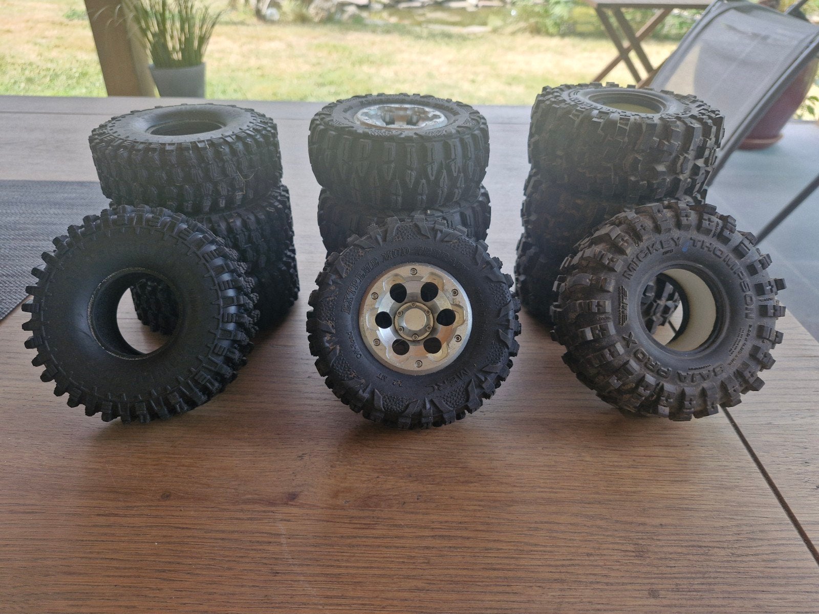 Crawler banden, Hobby en Vrije tijd, Modelbouw | Radiografisch | Auto's, Ophalen