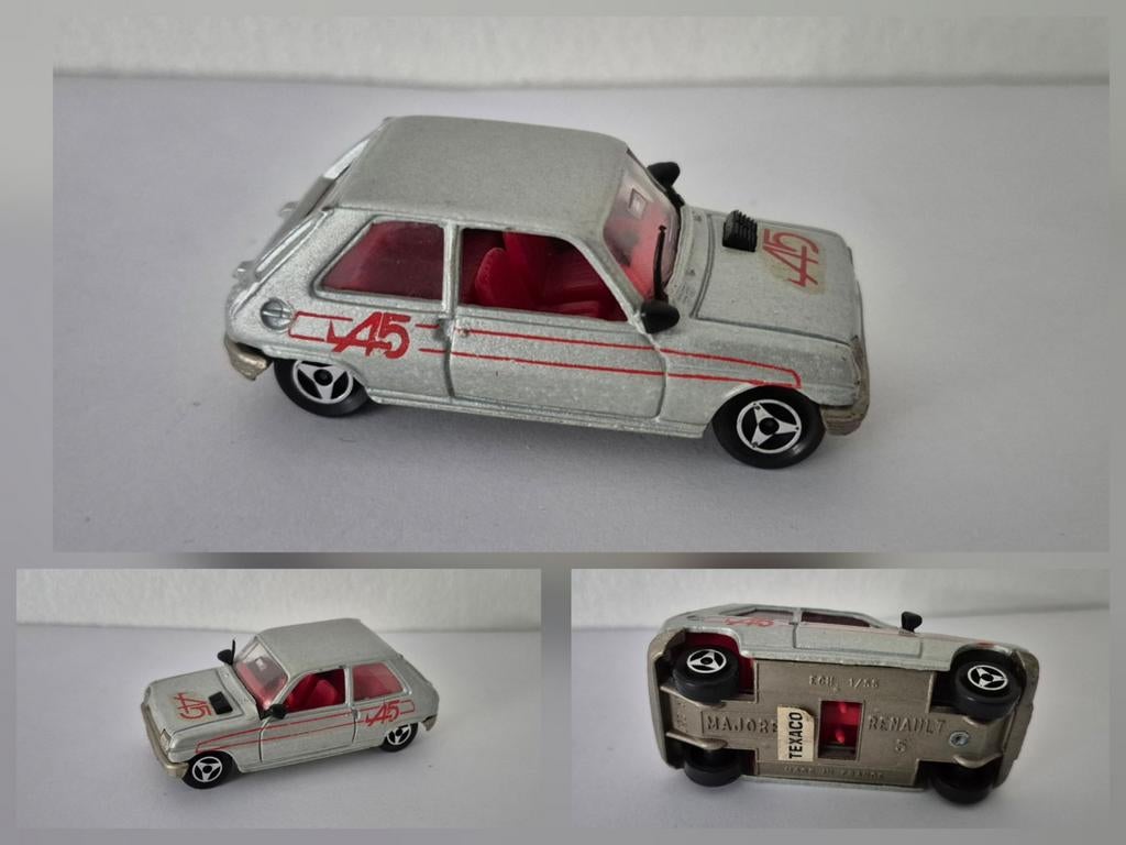Majorette Renault 5 (grijs), Ophalen of Verzenden, Zo goed als nieuw, Auto