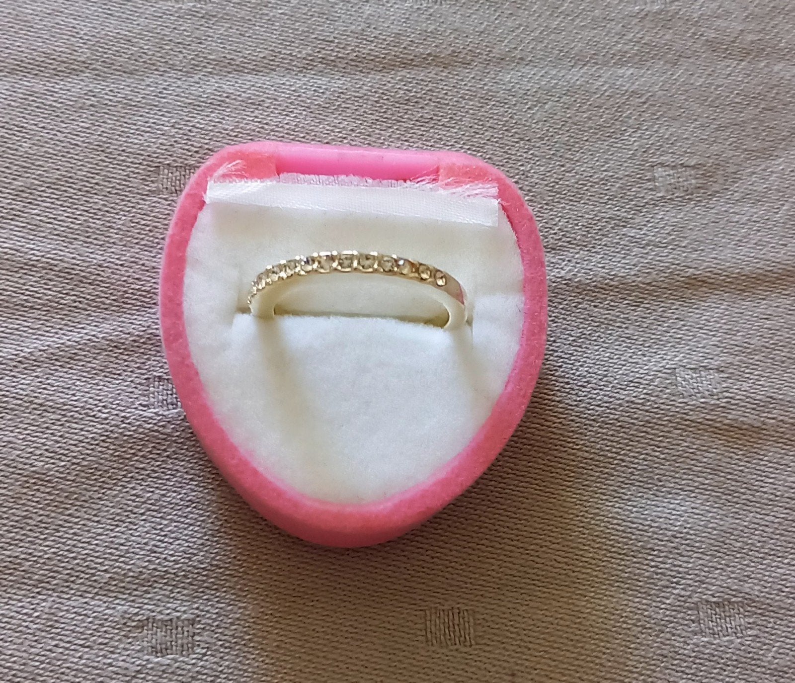 Fantasie sieraden ring maat L., Bijoux, Sacs & Beauté, Bagues, Enlèvement, Comme neuf, Femme