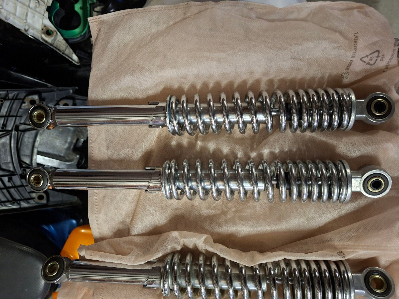 Honda camino chrome achterveren, Ophalen of Verzenden