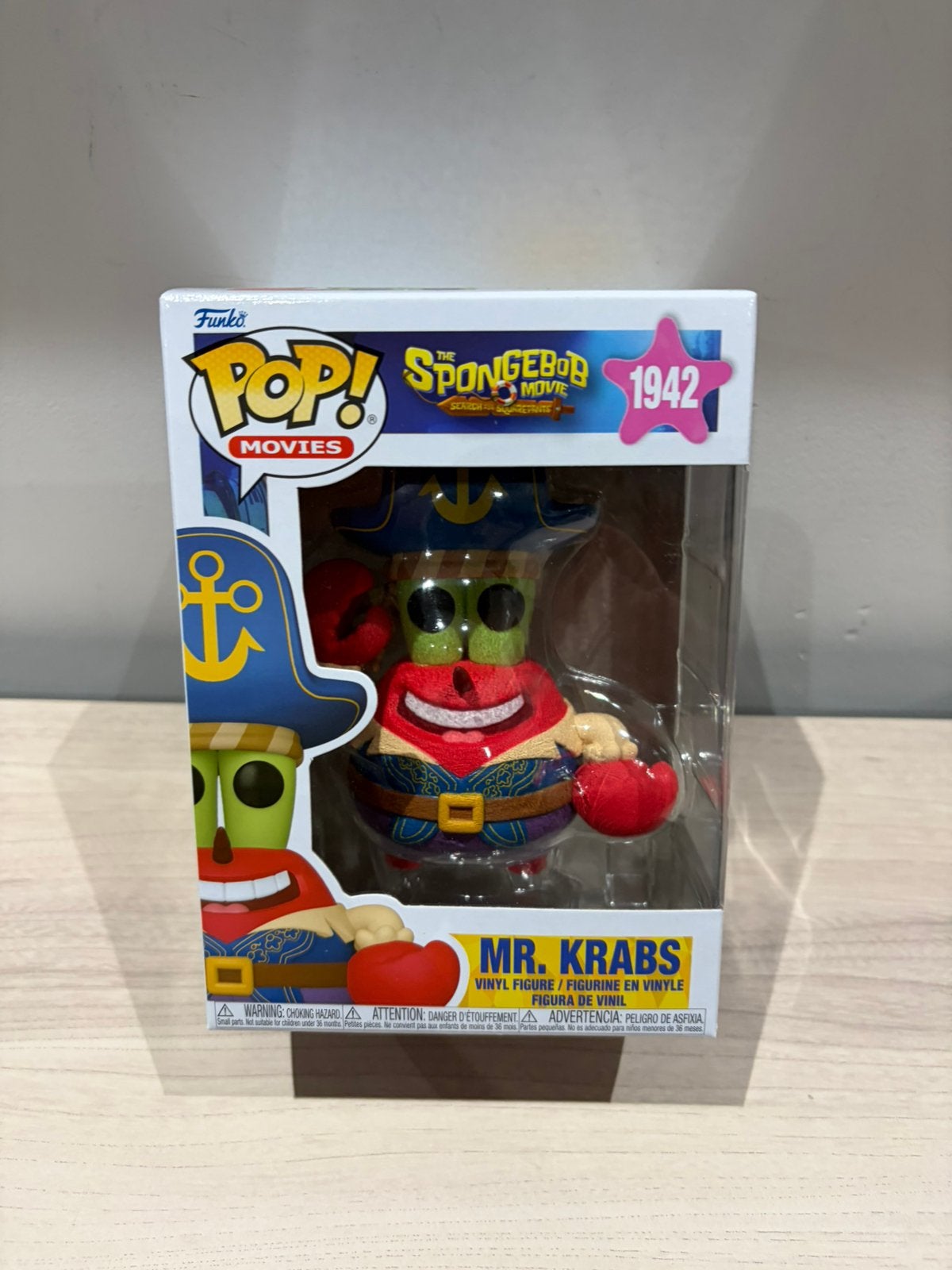 Funko Pop! 1942 Mr. Krabs Pirate – SpongeBob for SquarePants, Verzamelen, Ophalen of Verzenden, Zo goed als nieuw