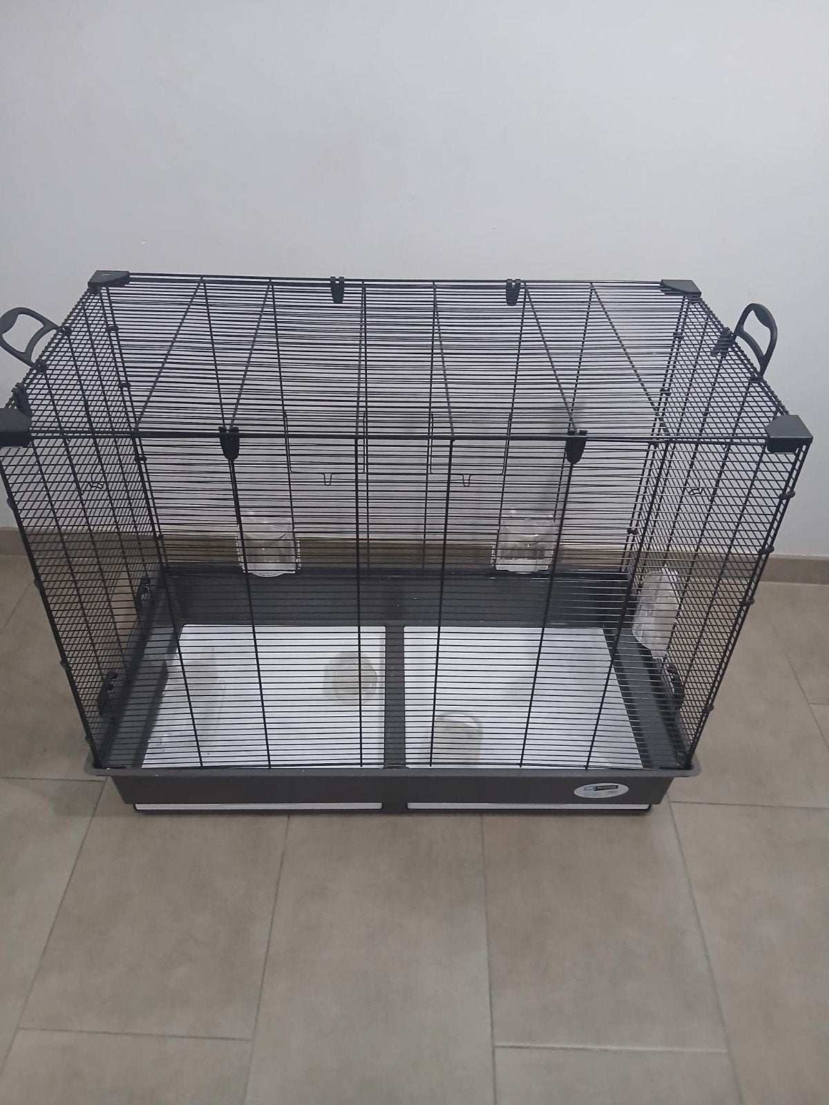 Ruime vogelkooi, Ophalen, Vogelkooi