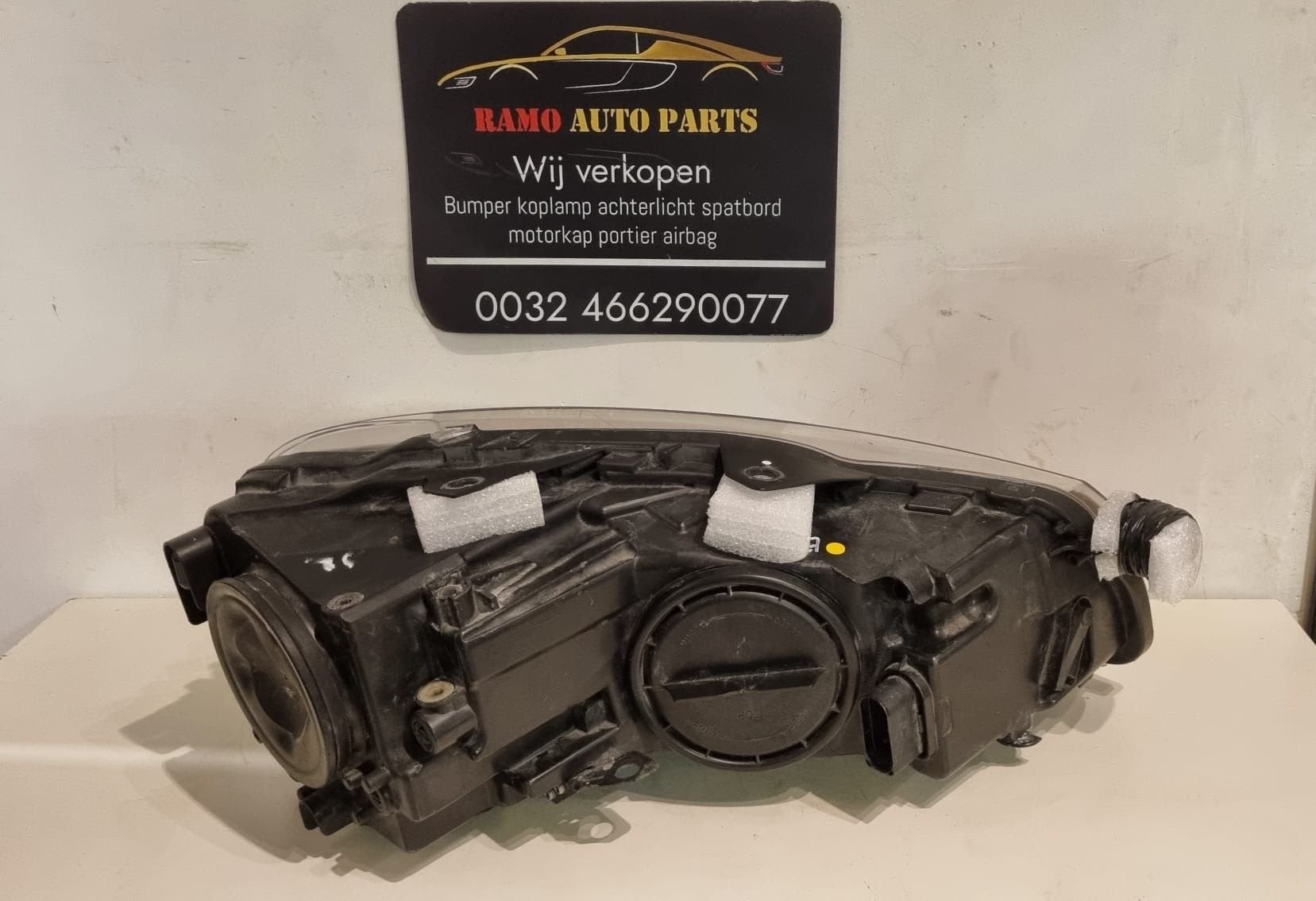 KOPLAMP VOOR VW GOLF VI 2009/2012 5K1941751D LINKS, Gebruikt, -, Volkswagen, -