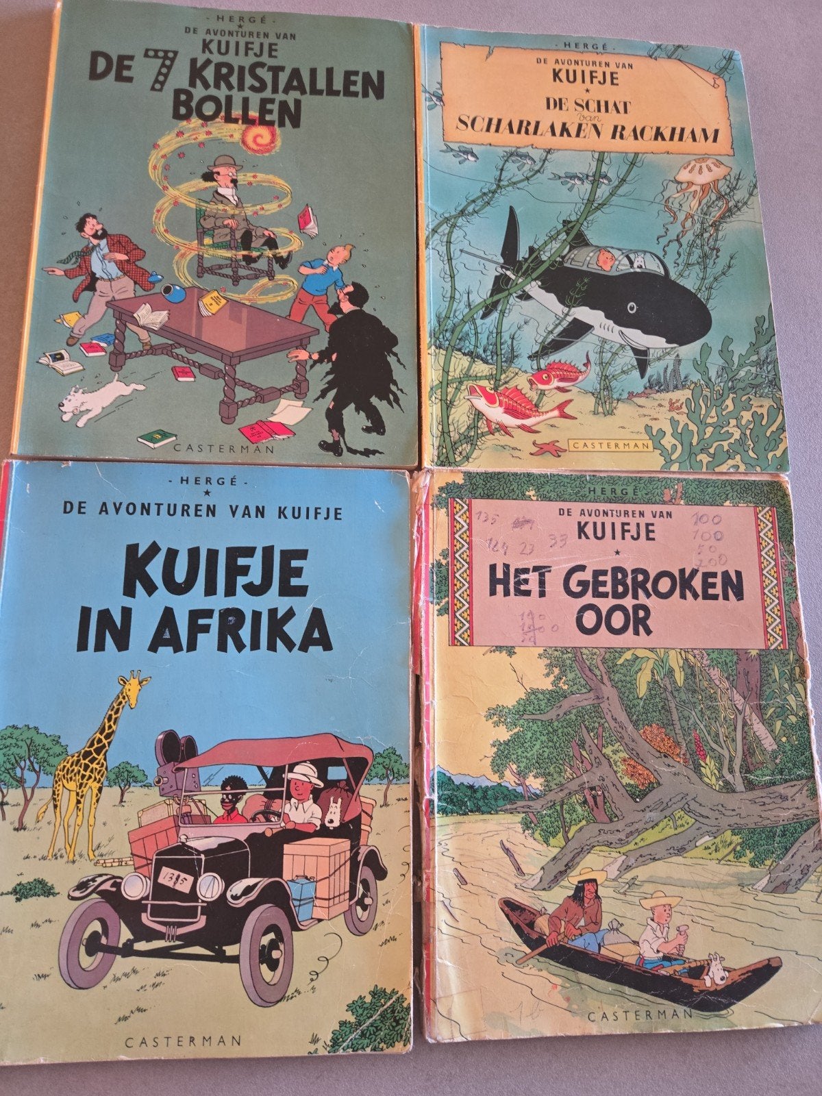 kuifje albums, Livres, BD, Enlèvement