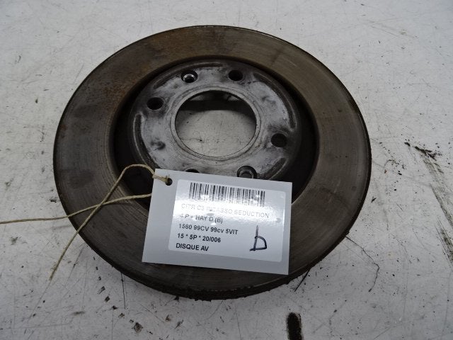 REMSCHIJF VOOR Citroën C3 Picasso (SH) (01-2009/10-2017), Gebruikt, Citroën