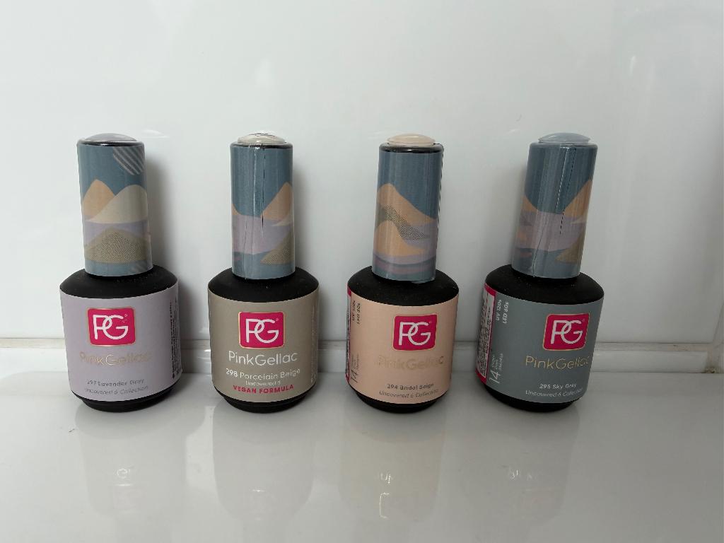 Pink gellac pastelkleuren, Enlèvement ou Envoi, Comme neuf, Mains et Ongles, Maquillage