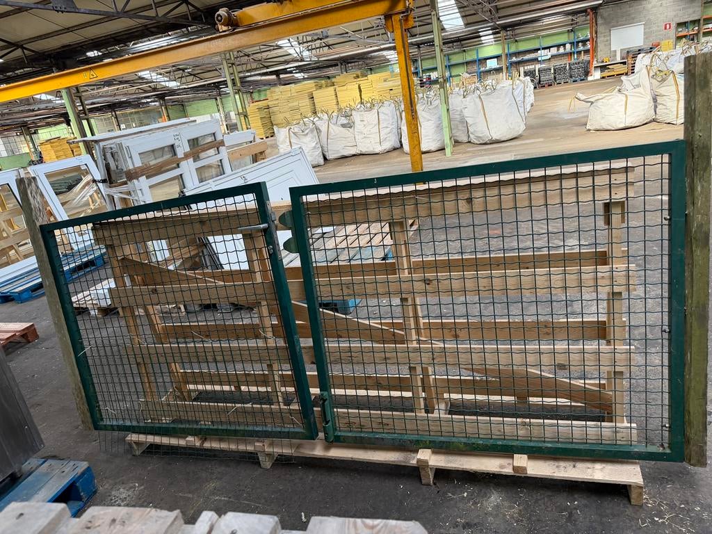 Tuin afsluiting, Ophalen, Gebruikt