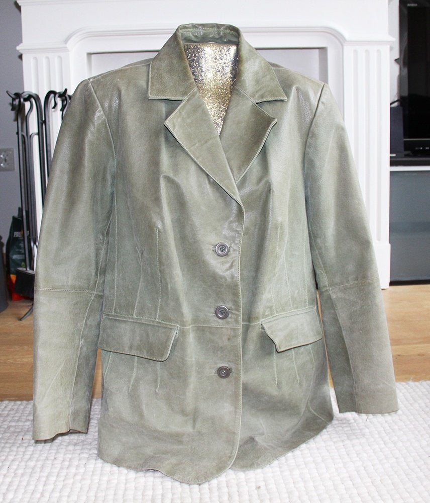 Veste 100 % cuir/daim (XL) €50, -, Vêtements | Femmes, Taille 46/48 (XL) ou plus grande, Vintage ., Autres couleurs, Comme neuf