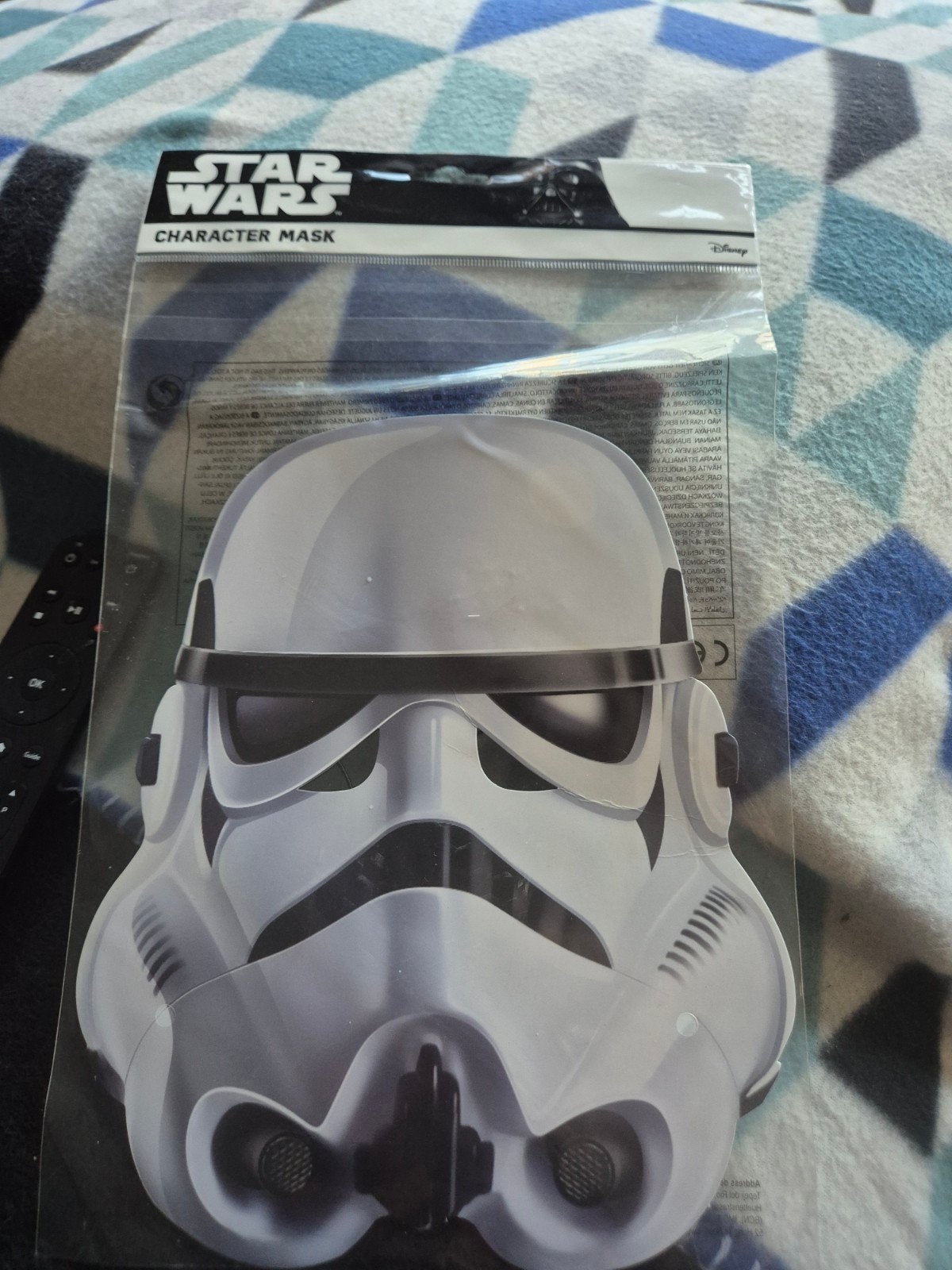 Kartonnen masker stormtrooper star wars, Verzamelen, Ophalen of Verzenden