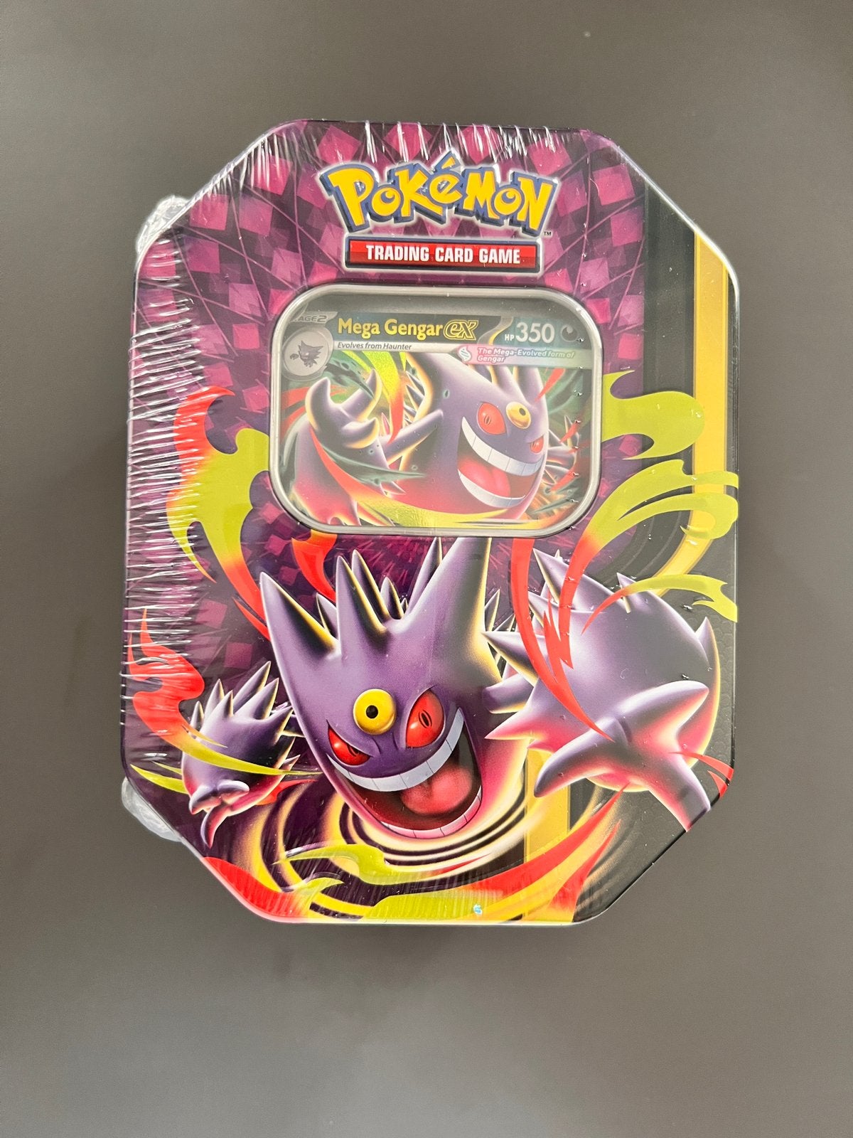 Mega gengar ex moonlit tin, Ophalen of Verzenden, Nieuw, Booster