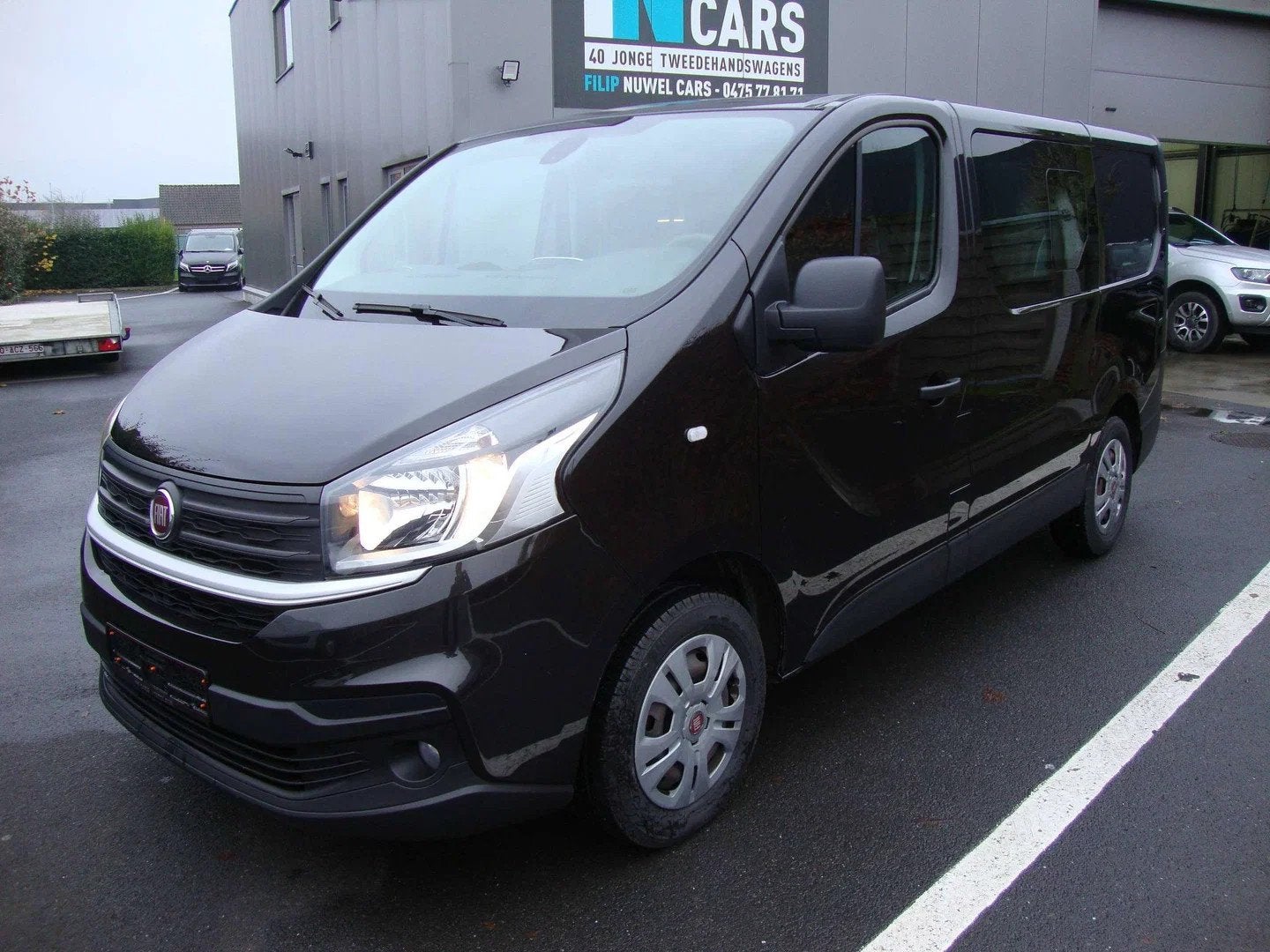 Renault Trafic 1.6td, L1, dub cab, lichte vracht, 6pl, 16.44, Auto's, Stof, Euro 6, 4 cilinders, 89 kW
