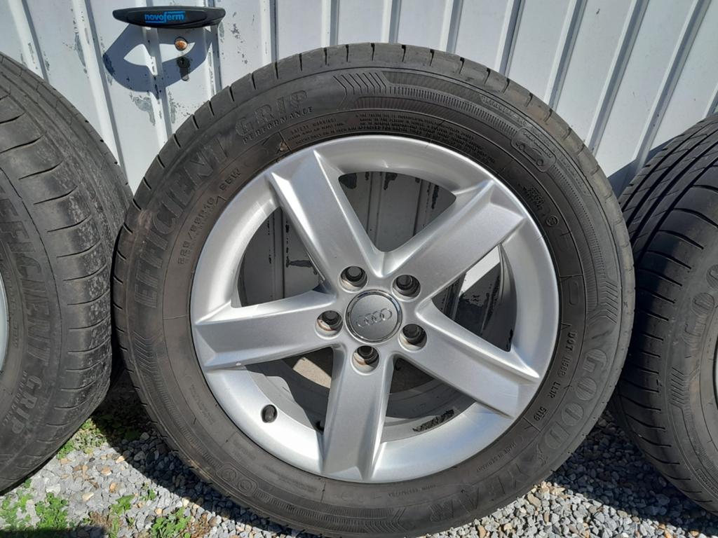 Velgen Audi A6, Auto-onderdelen, Banden en Velgen, Ophalen, Gebruikt, Velg(en), 16 inch