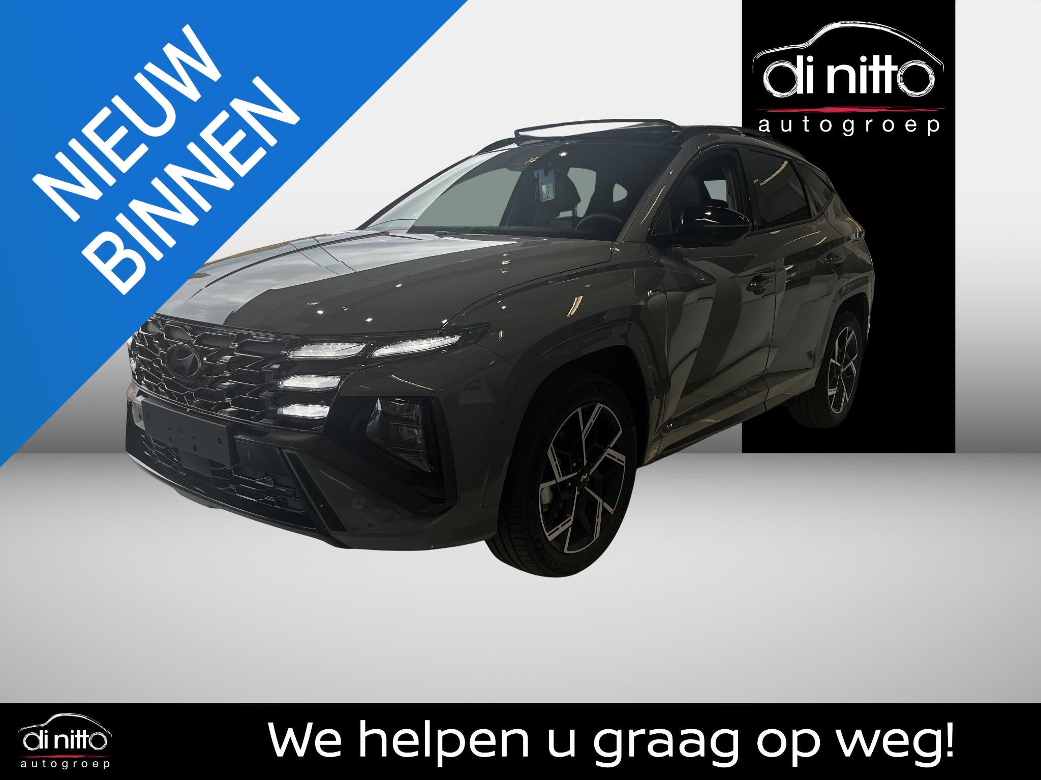 Hyundai Tucson 1.6 T-GDi Hybrid Feel Shadow N-Line, Stof, 4 cilinders, 175 kW, Bedrijf