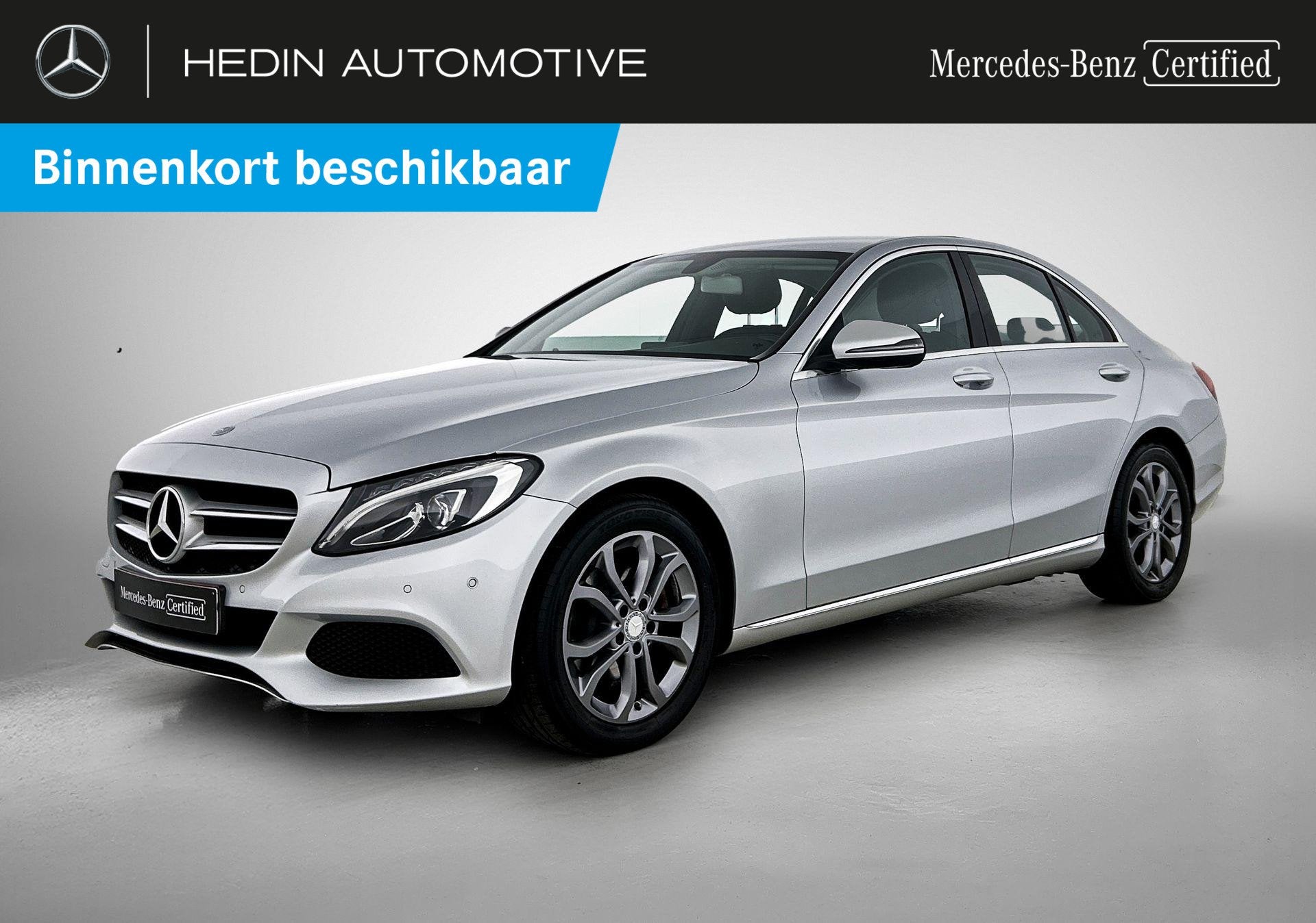 Mercedes-Benz C-klasse 180 D Berline Luxury Line | Trekhaak, Auto's, Automaat, 4 deurs, Achterwielaandrijving, Gebruikt