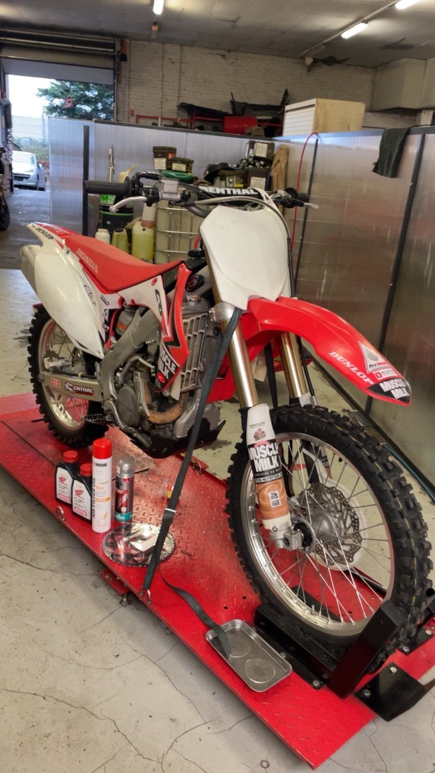 HONDA CRF 250R, Motoren, Ophalen