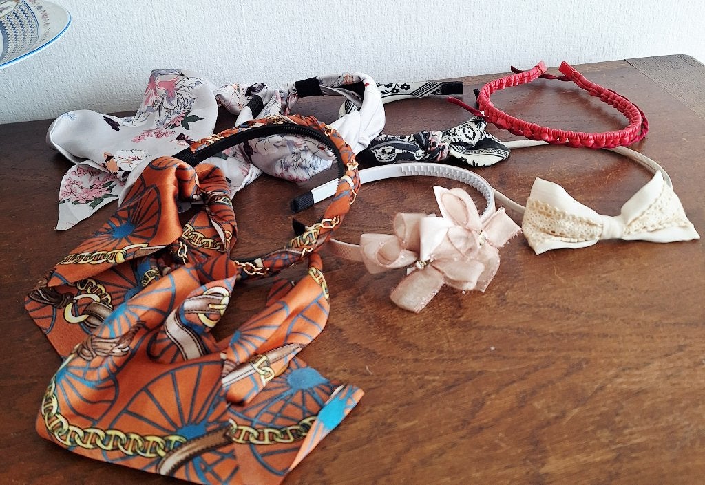 Lot Haar accessories in 1 koop in perfecte staat, Handtassen en Accessoires, Overige Accessoires, Ophalen of Verzenden, Zo goed als nieuw