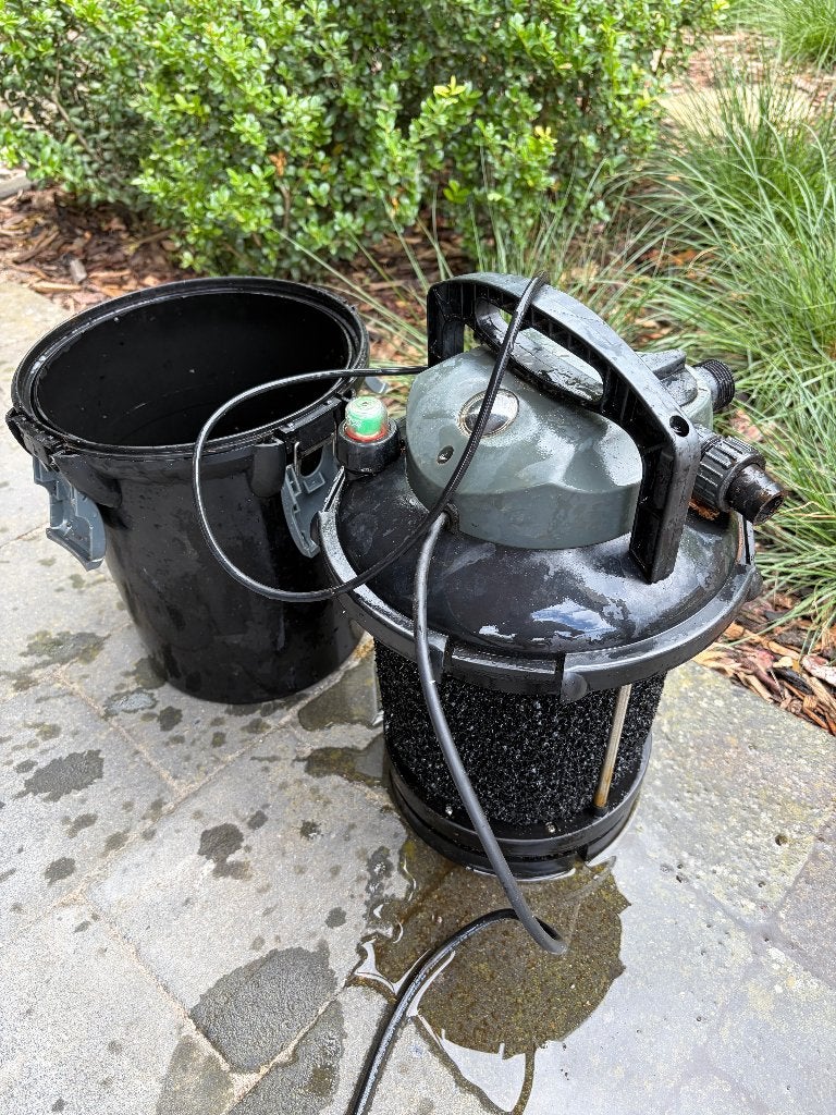 Aqua Forte CBF-4000 drukfilter met 9W UV-C, Ophalen, Gebruikt, Vijverfilter