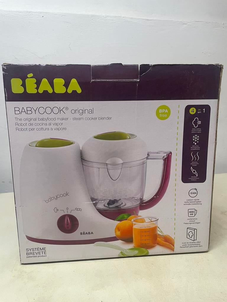 BÉABA Babycook Original 4-in-1 babyvoedingmaker + doos, Ophalen, Gebruikt