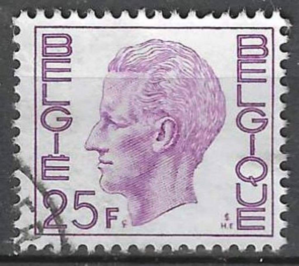 Belgie 1975 - Yvert 1749/OBP 1748 - Koning Boudewijn (ST), Verzenden, Gestempeld, Gestempeld, Koninklijk huis