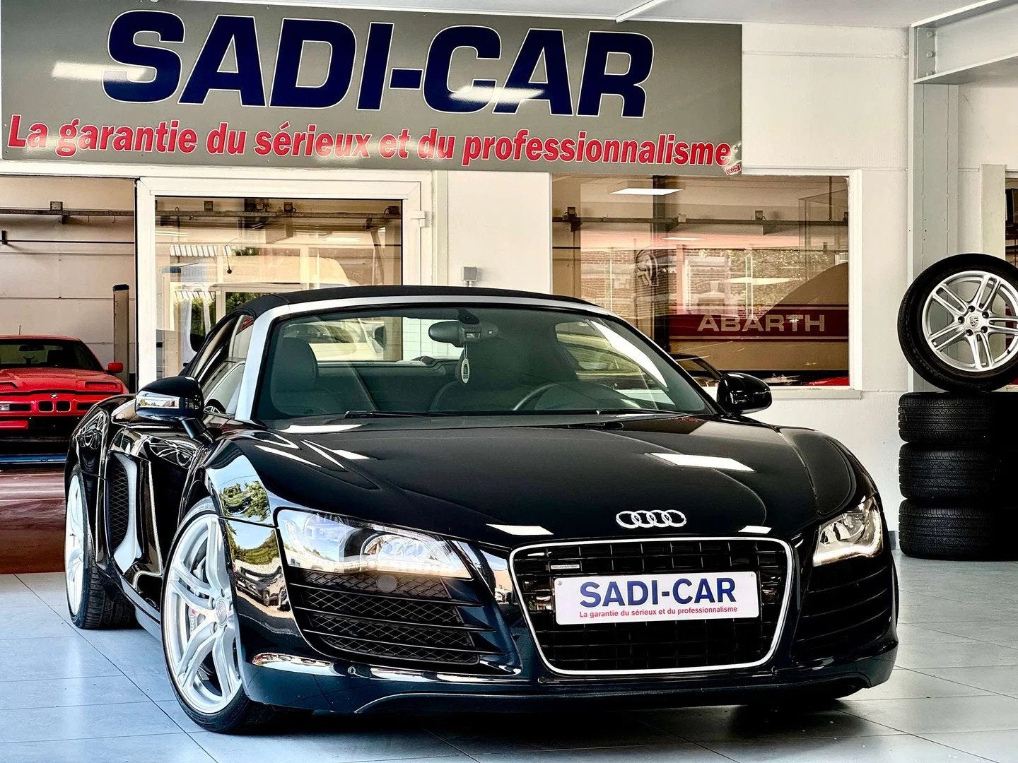 Audi R8 Spyder (Cabrio) 4.2i V8 430cv Quattro FSI - R Tronic, Auto's, Automaat, Euro 5, Gebruikt, Cabriolet